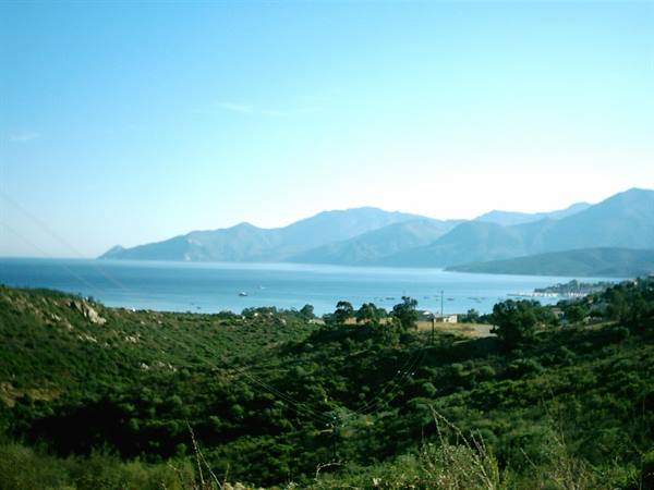 View of Saint-Florent bay