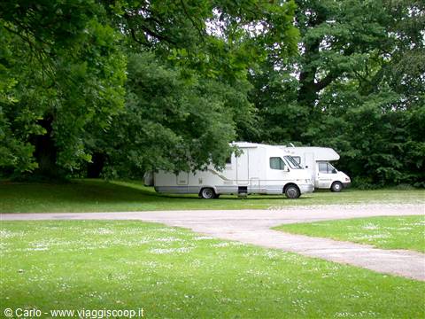 Frederiksborg - Castle - car park