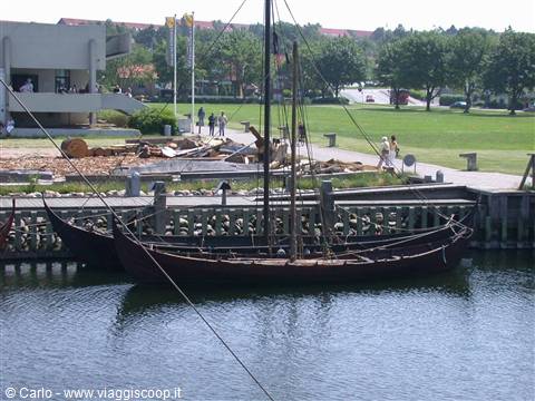 Roskilde - Viking ship museum and yard
