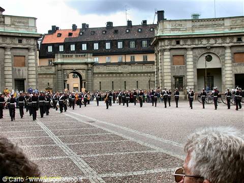 Stockholm- Royal Palace - Changing of the guard