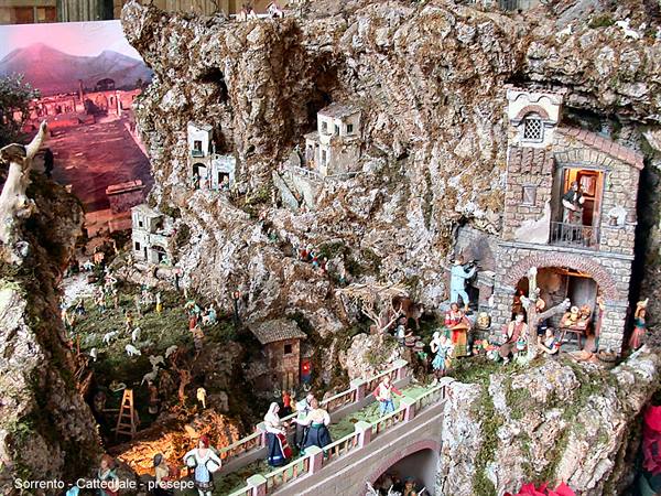 Sorrento - Cathedral - Nativity scene