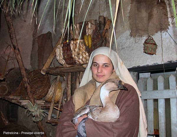 Pietrelcina - Living nativity scene