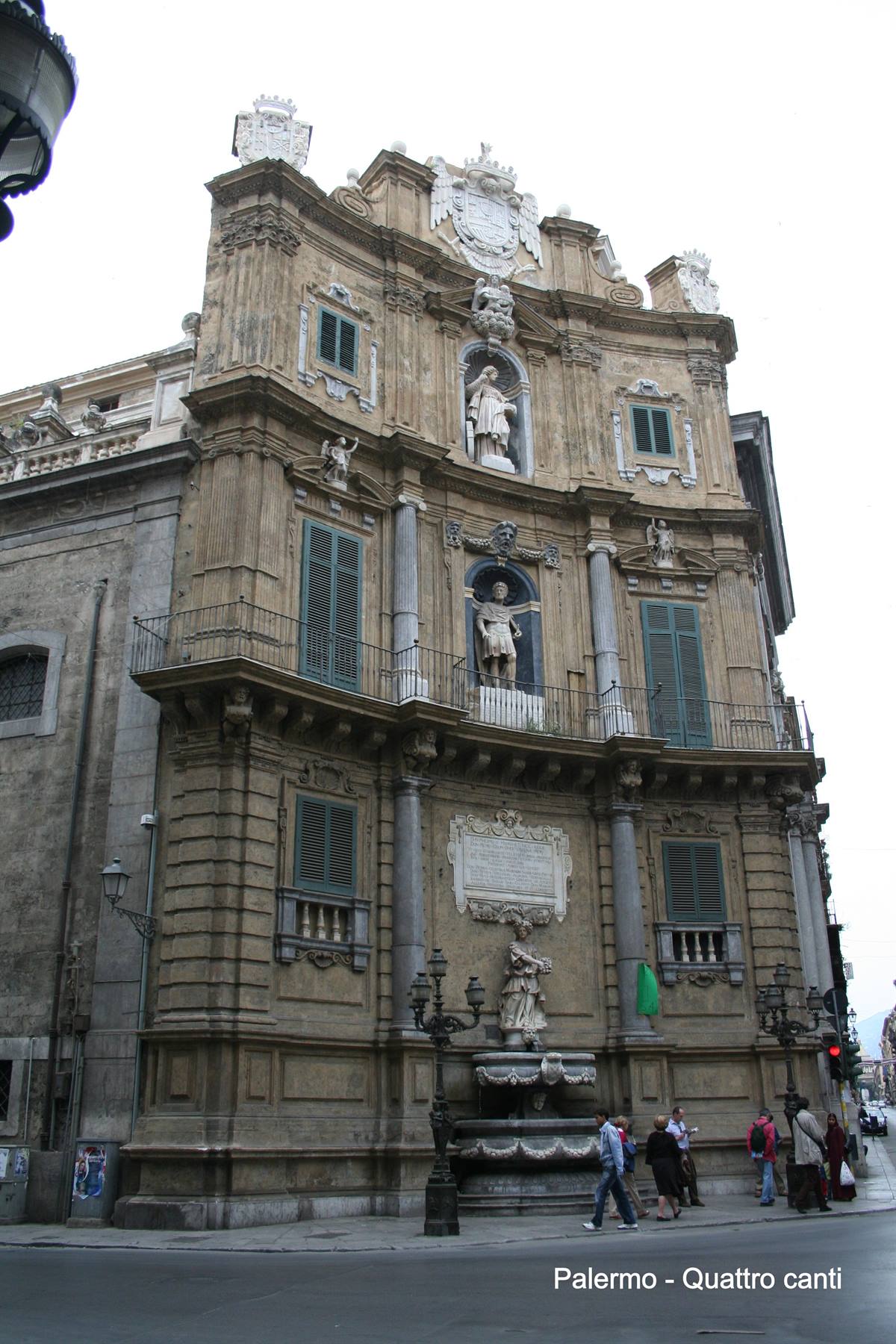 Palermo - the Quattro Canti