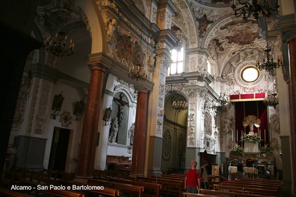 Alcamo - Church of san Paolo e Bartolomeo