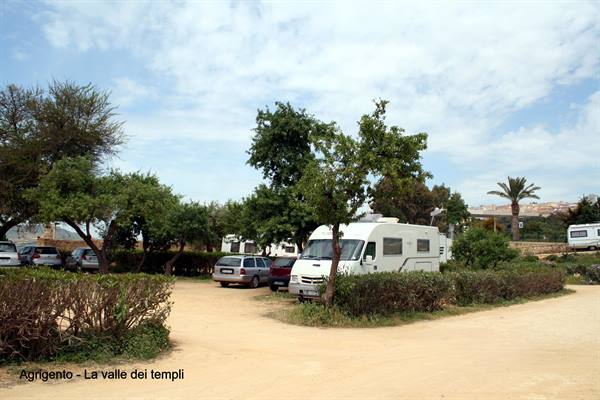 Agrigento - Valley of the Temples parking lot