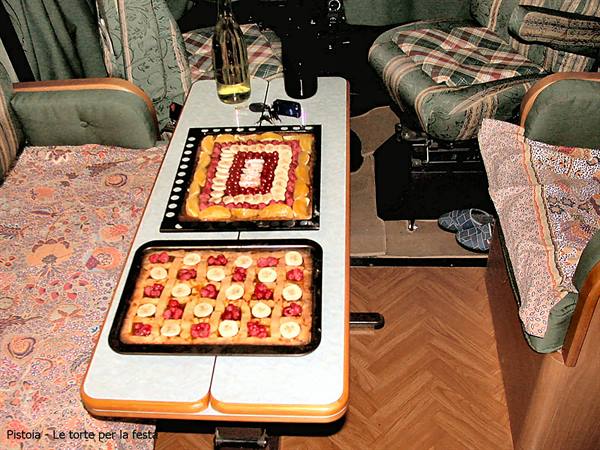 Pistoia - the cakes for the festival