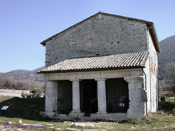 Carsulae - Little church of San Damiano