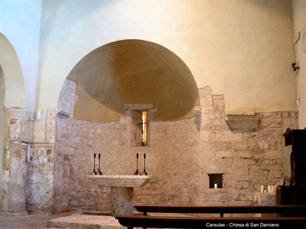 Carsulae - Little church of San Damiano