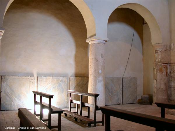Carsulae - Little church of San Damiano