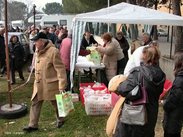 Terni - The closing lunch of the rally