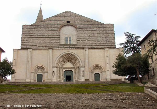 Todi - Temple of San Fortunato