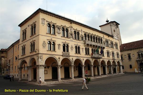 Belluno - Piazza del Duomo - The Prefecture