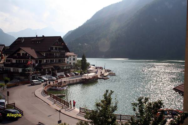 Alleghe - the lake