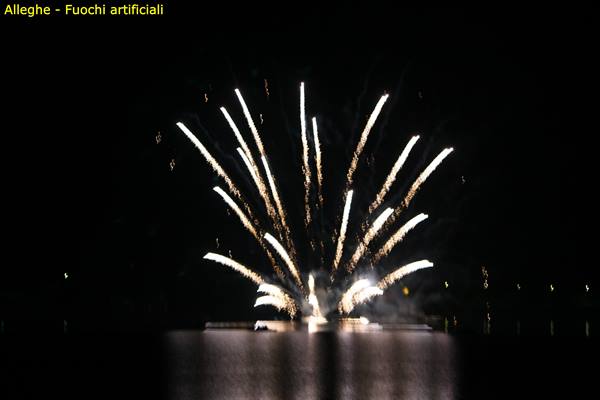 Alleghe - the fireworks