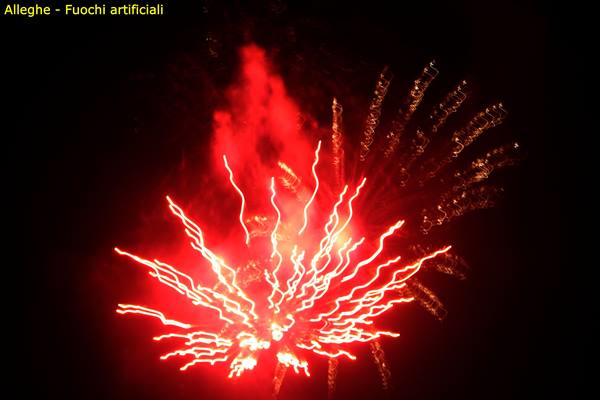 Alleghe - the fireworks