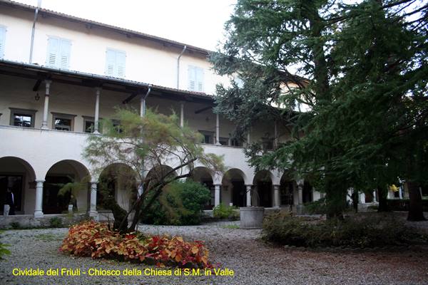 Cividale del Friuli - Kiosk of the Church S.M. in Valle