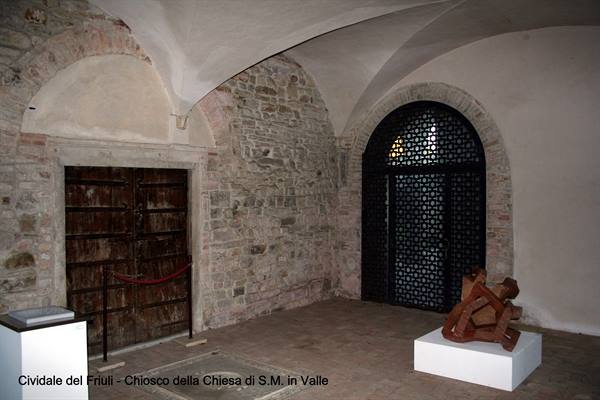 Cividale del Friuli - Kiosk of the Church S.M. in Valle