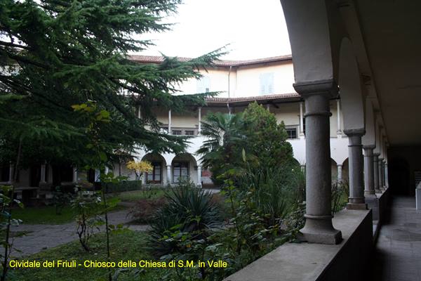 Cividale del Friuli - Kiosk of the Church S.M. in Valle
