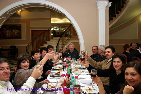 Adrano gathering - New Year's Eve dinner
