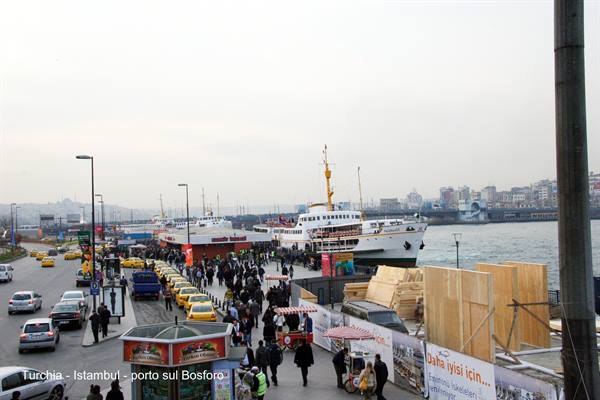 Turkey - Istanbul - port on the Bosphorus