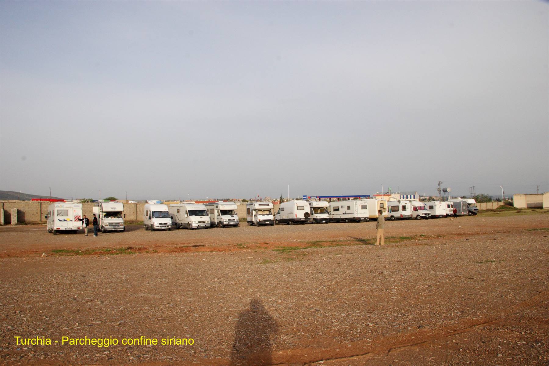 Turkey - Parking at the Syrian border