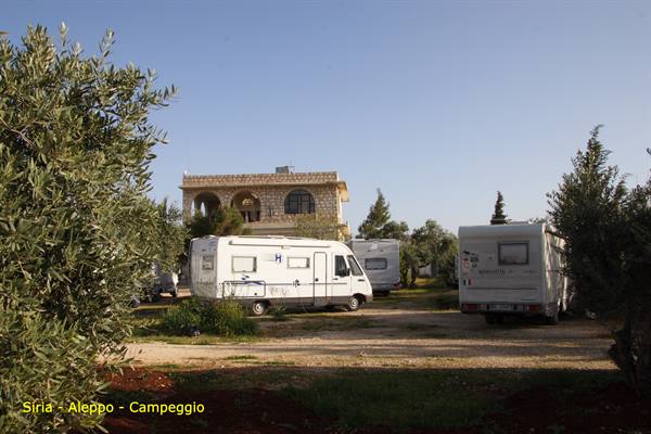 Syria - Aleppo - Campsite