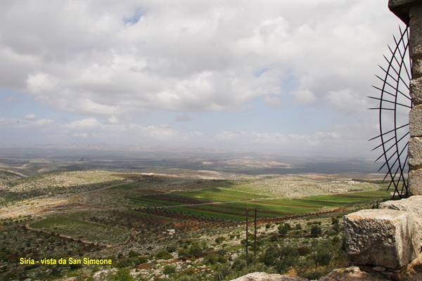 Syria - view from the Church of Saint Simeon Stylites