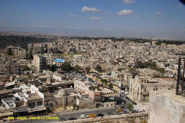 Syria - Aleppo - view from the Citadel
