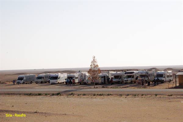 Syria - Rasafra - parking
