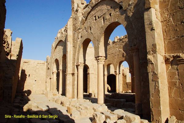 Syria - Rasafra - Basilica of Saint Sergius