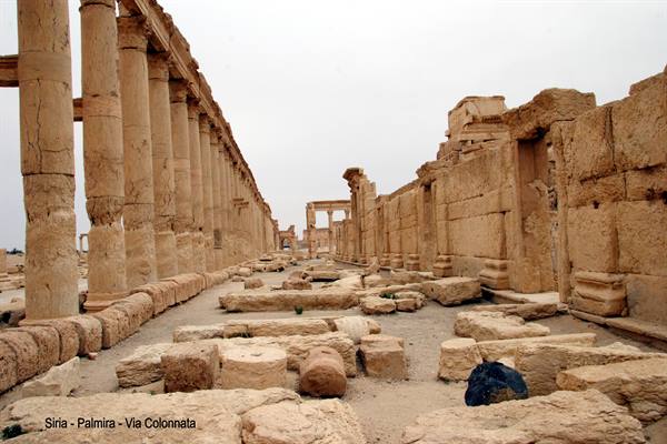 Syria - Palmyra - the Colonnaded street
