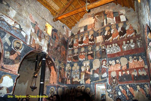 Syria - Saydnaya - Monastery of Saint Moses the Abyssinian - Byzantine church