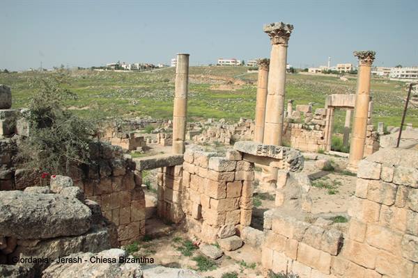 Jordan - Jerash - Byzantine Church
