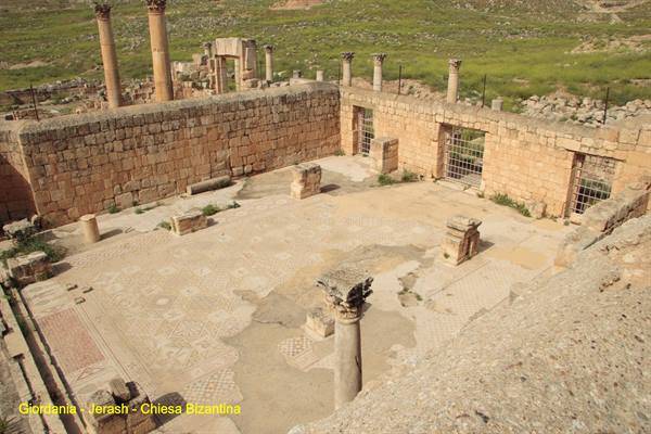 Jordan - Jerash - Byzantine Church