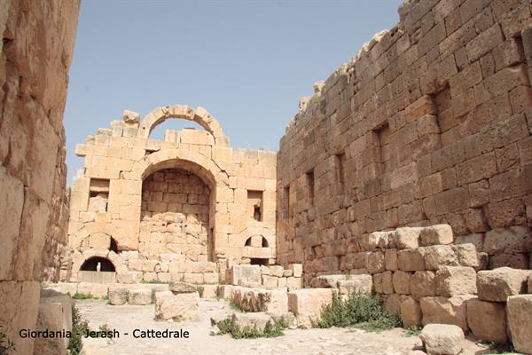 Jordan - Jerash - the Cathedral