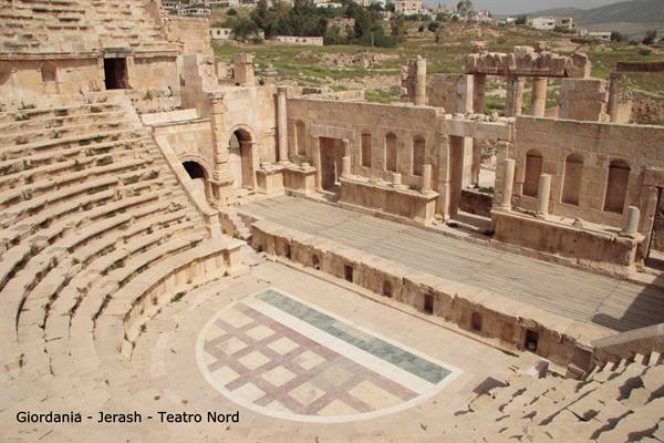 Jordan - Jerash - North theatre