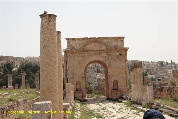 Jordan - Jerash - Arch of Trajan