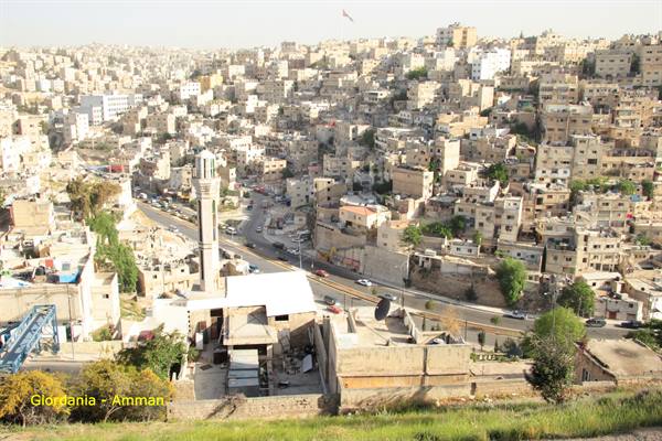 Jordan - Amman - view from the Parking