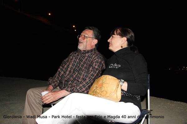 Jordan - Wadi Musa - Park Hotel - Party for Ezio and Maga 40 years of marriage