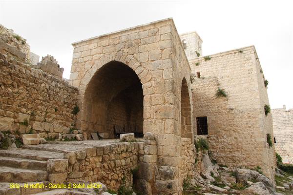 Syria - Al Haffah - Castle of Salah ad-Din
