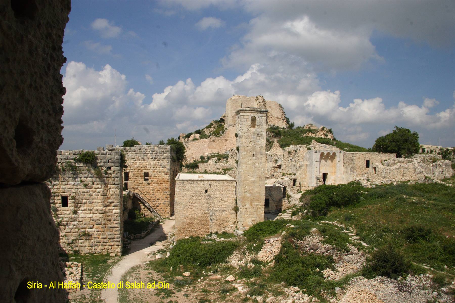 Syria - Al Haffah - Castle of Salah ad-Din