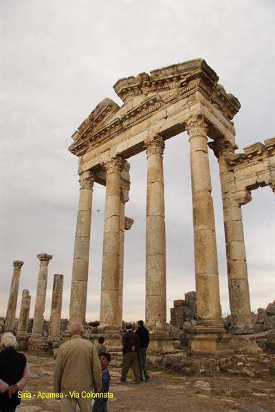 Syria - Apamea - the colonnaded street
