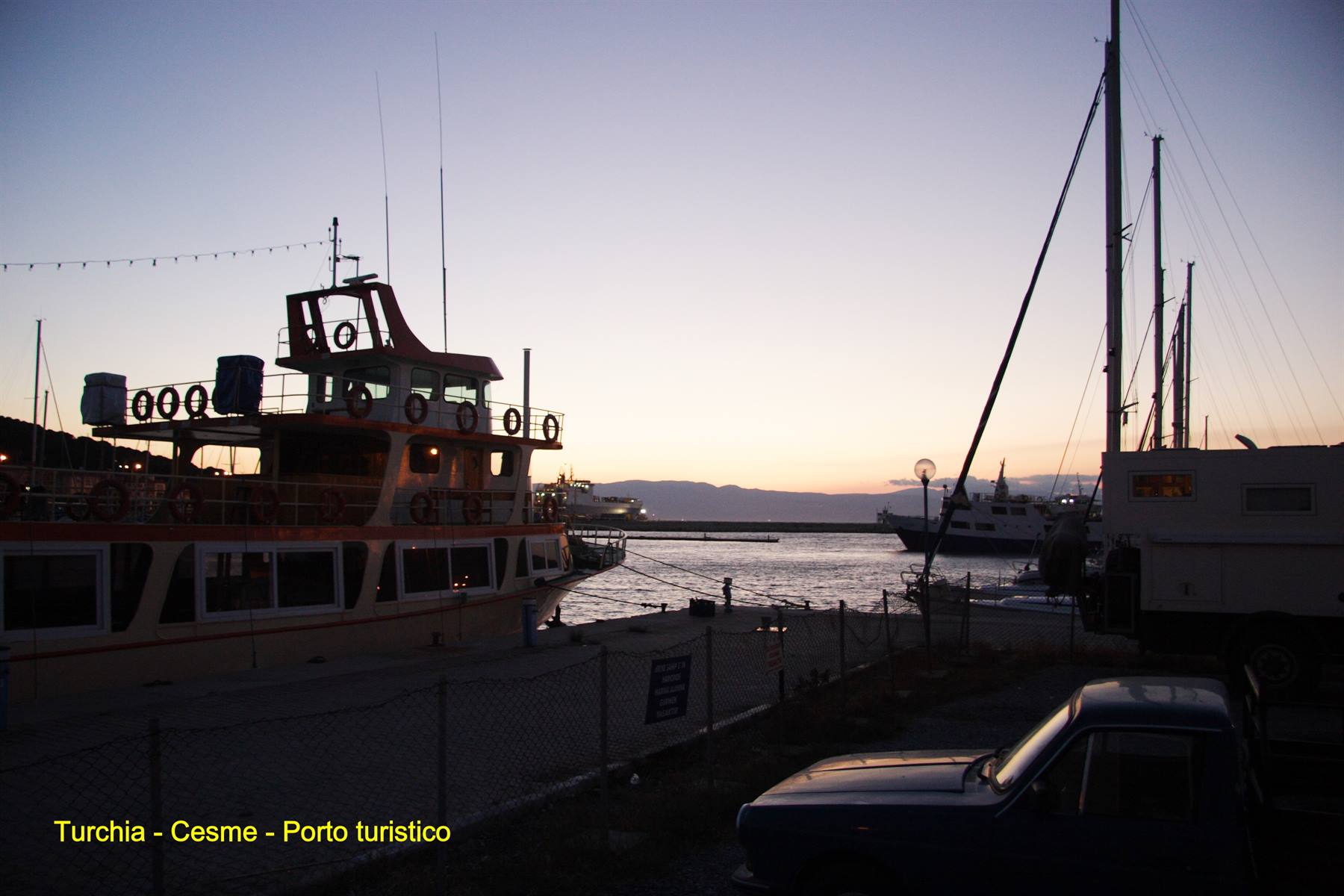 Turkey - Cesme - Tourist port