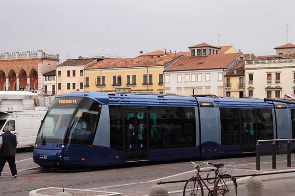 the Padova tram