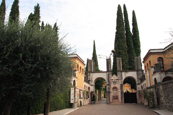 Gardone Riviera - main entrance of the Vittoriale