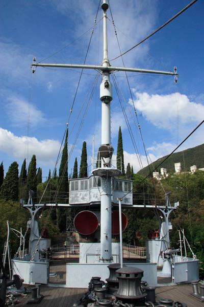 Gardone Riviera - il Vittoriale - the ship Puglia