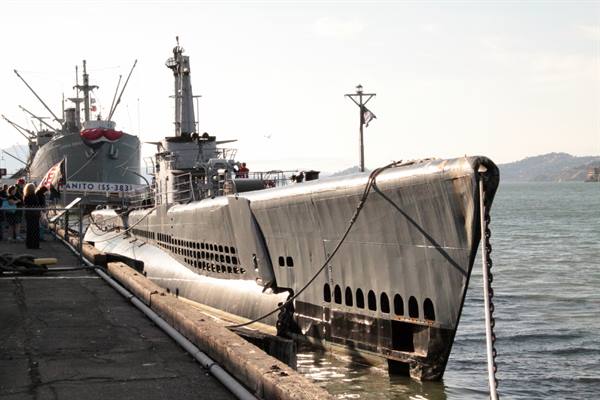 San Francisco - Pier 39 - Submarine USS Pampanito