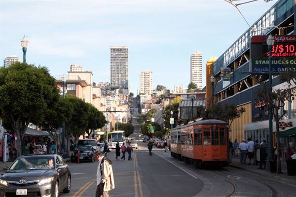 San Francisco - the trams of Milan