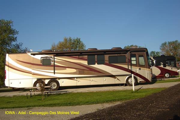 Des Moines West Campground - the camper of my dreams....
