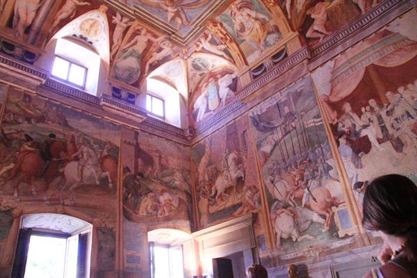 Castiglione del Lago - interior of the Ducal Palace